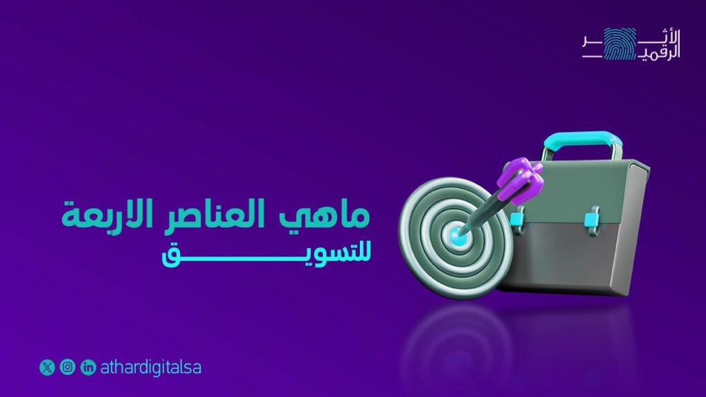 عناصر التسويق الالكتروني الاربعة