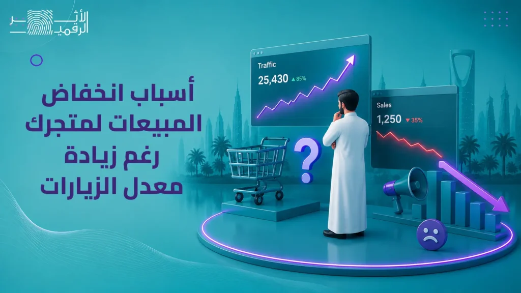 أسباب انخفاض المبيعات