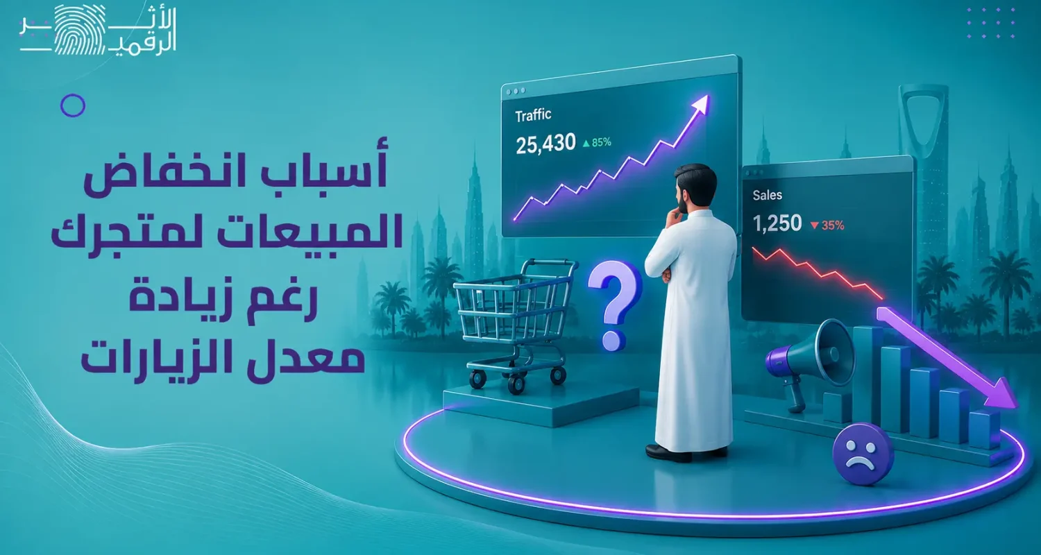 أسباب انخفاض المبيعات