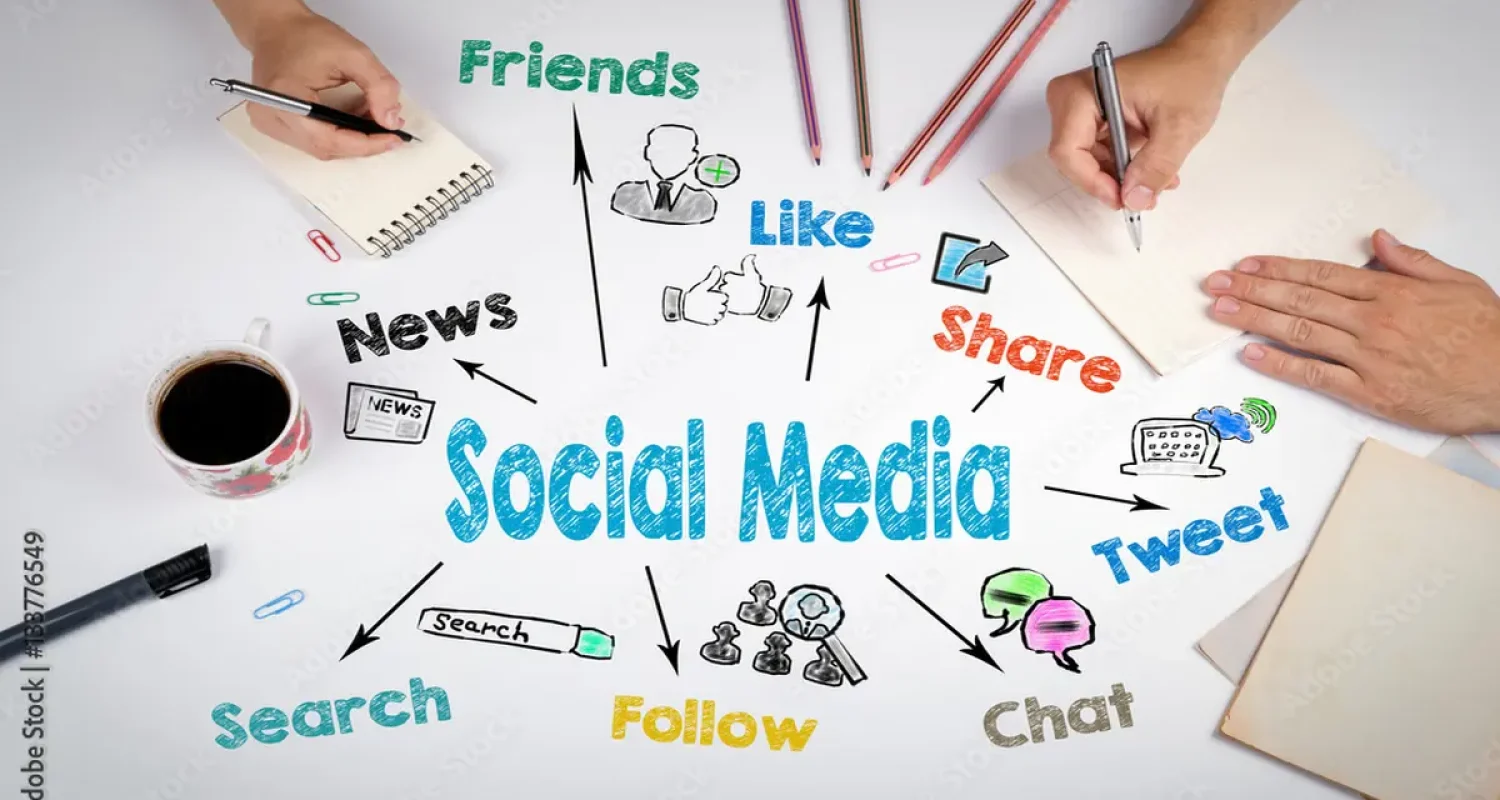 إدارة حسابات التواصل الاجتماعي